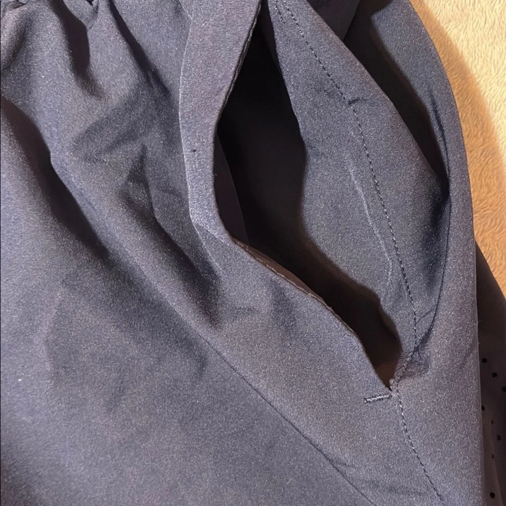 JoyLab Blue Athletic Shorts Elastic Waist Moisture-Wicking - Picture 3 of 7